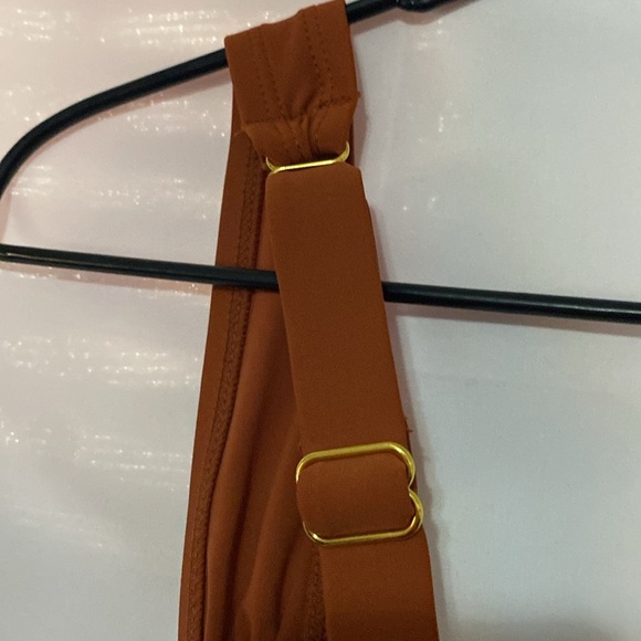 NWT KONA SOL WO SIZE  LG12/14. COPPER ONE PIECE BATHING SUIT LENGTH APPROX 25” - Picture 8 of 11